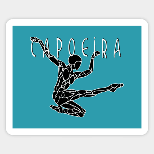 Capoeira Kick Vector Sticker